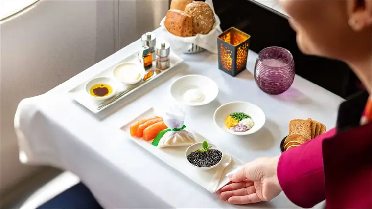 Want the best in-flight meals? Fly on a Middle Eastern airline