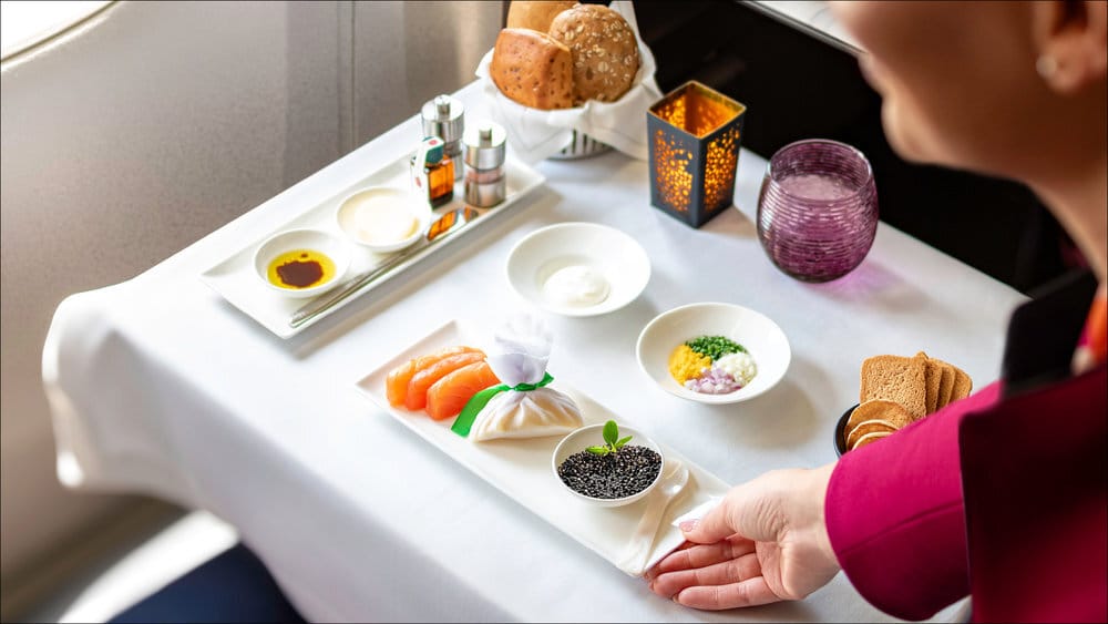 Want the best in-flight meals? Fly on a Middle Eastern airline