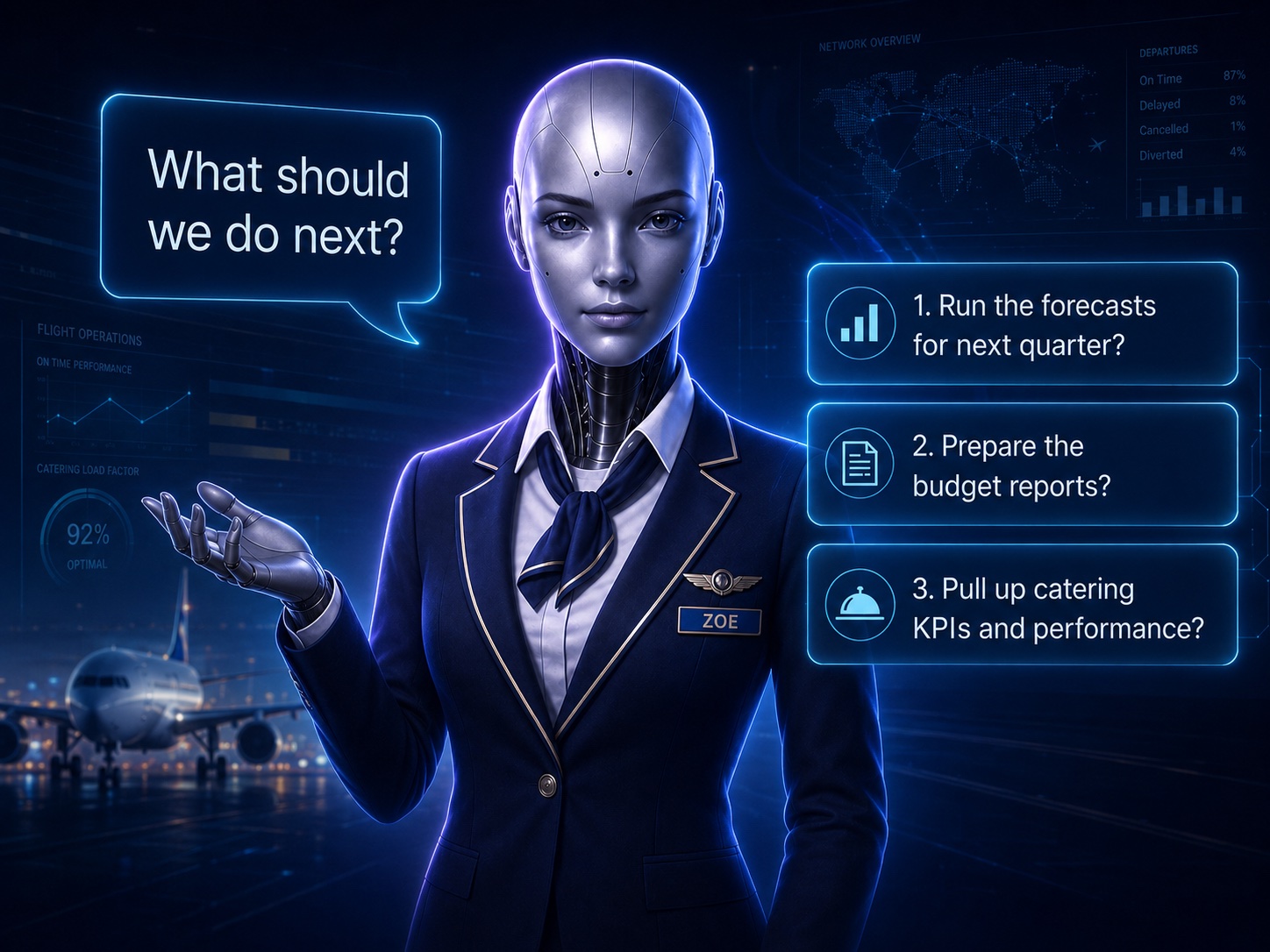 Zoe — the Galley Xai AI agent